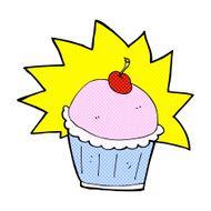 comic cartoon cupcake N4