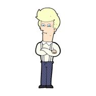 comic cartoon annoyed man N7