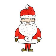 comic cartoon santa claus N18