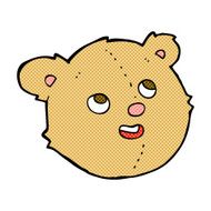 comic cartoon teddy bear head N4