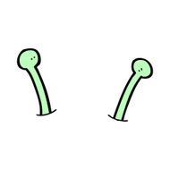 comic cartoon alien antennae N2