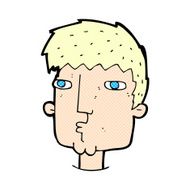 comic cartoon curious man N6
