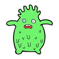 comic cartoon funny slime monster N2