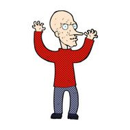 comic cartoon mean man N2