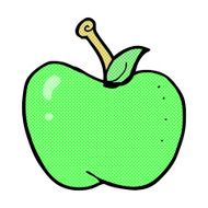 comic cartoon apple N8