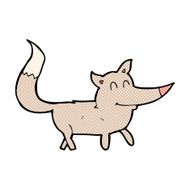 comic cartoon little wolf N6