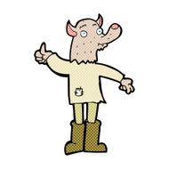 comic cartoon funny werewolf N3