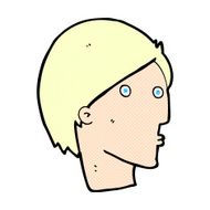 comic cartoon surprised face N2