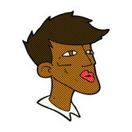 comic cartoon male model guy N2
