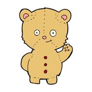 comic cartoon teddy bear N51