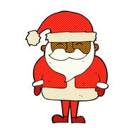 comic cartoon santa claus N21