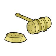 comic cartoon gavel N2