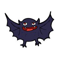 comic cartoon vampire bat N4