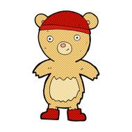 comic cartoon teddy bear N52