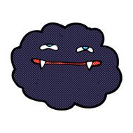 comic cartoon vampire cloud