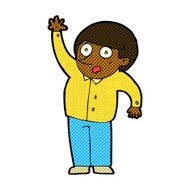 comic cartoon man asking question N6