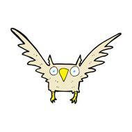 comic cartoon owl N10