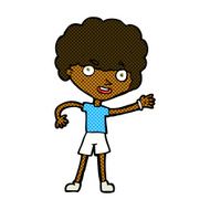 comic cartoon sporty person N2