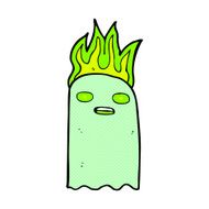funny comic cartoon ghost N12