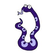 comic cartoon snake N10