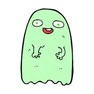 funny comic cartoon ghost N14