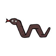 funny comic cartoon snake N4