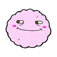 comic cartoon happy cloud N2
