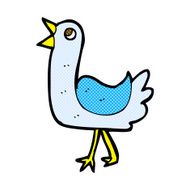 comic cartoon bird N22