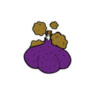 comic cartoon red onion