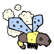 comic cartoon bee N7