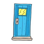 comic cartoon door N2