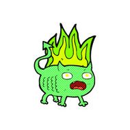comic cartoon little imp N3
