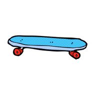 comic cartoon skateboard N7