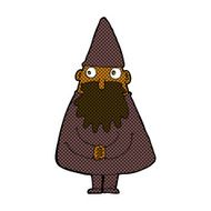 comic cartoon wizard N3