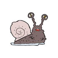 comic cartoon gross snail