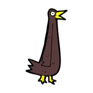 funny comic cartoon bird N14