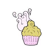 comic cartoon cupcake N7