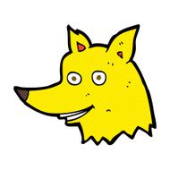 comic cartoon fox head N2