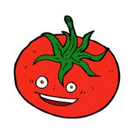 comic cartoon tomato N16