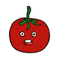 comic cartoon tomato N17