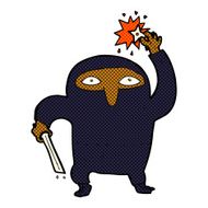 comic cartoon ninja N2