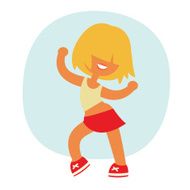 teenager girl character