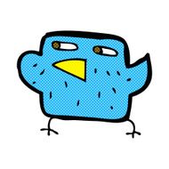 comic cartoon bird N23