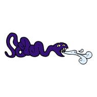 comic cartoon snake N11