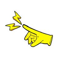 comic cartoon rubber glove N3