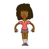 comic cartoon girl fight N2