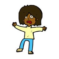 comic cartoon unhappy person N2