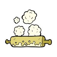 comic cartoon rolling pin N4