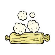 comic cartoon rolling pin N5