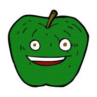 comic cartoon apple N9